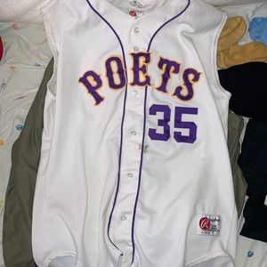 Vintage Baseball Jersey Vest